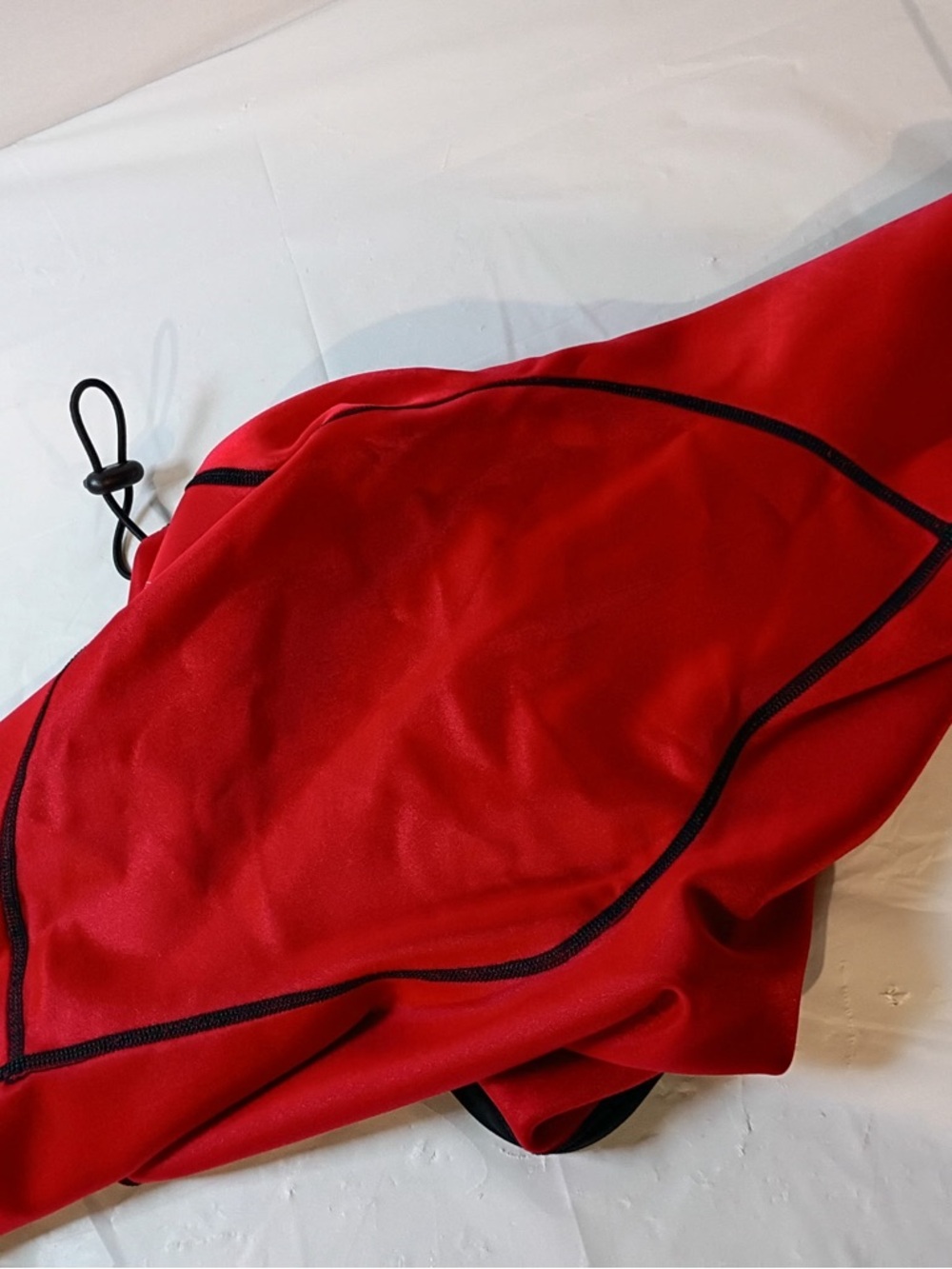 Quiksilver Compression Surf Shorts Black + Red Padded Liner Size M - Picture 6 of 9